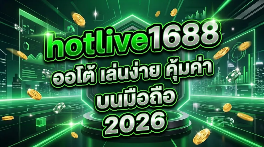 hotlive1688 ออโต้: เล่นง่าย คุ้มค่า บนมือถือ 2026